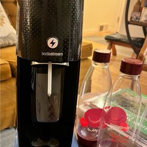 SodaStream Black Sparkling Water Maker